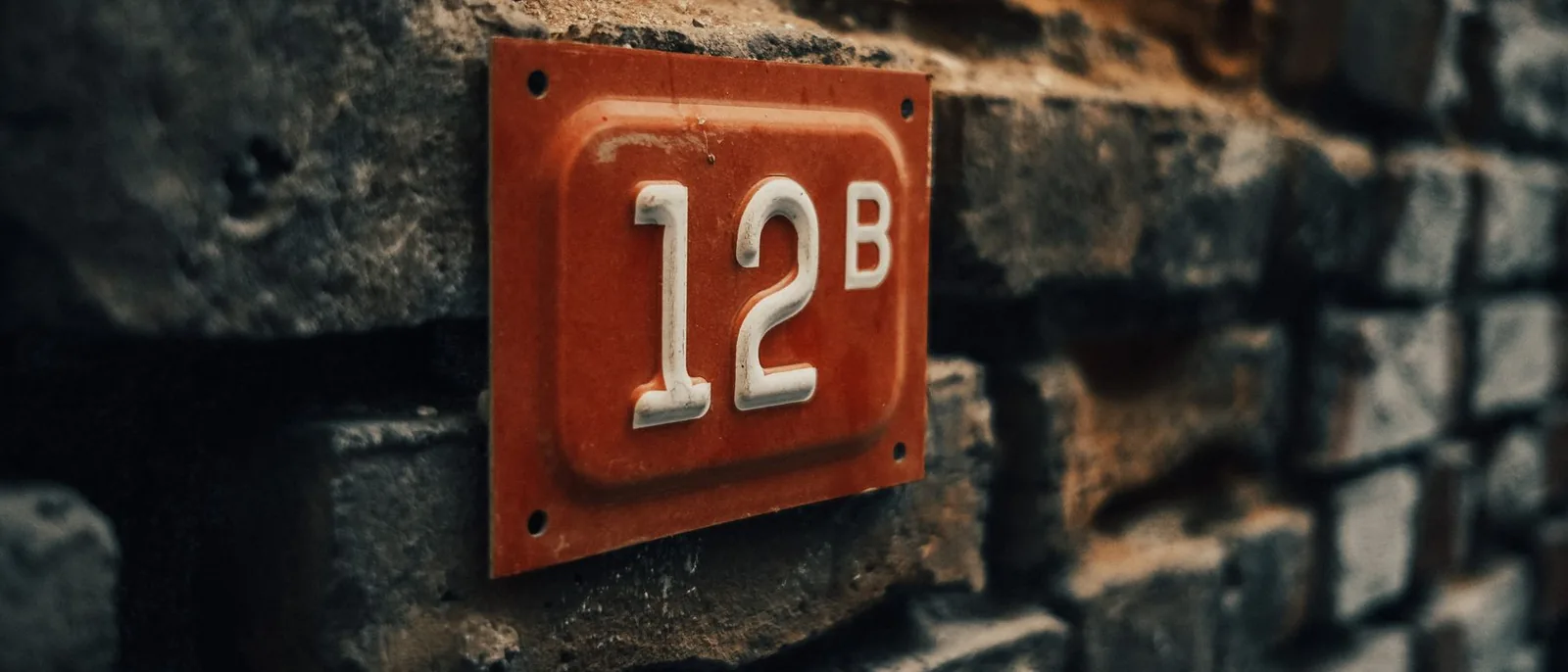 A numbered ticket