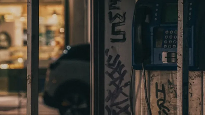 A phone screen showing an incoming call